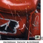 Kimi Raikkonen - Lithographs - Cool As Ice
