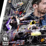 Sebastian Vettel - Lithographs - IV