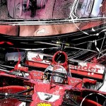 Ferrari - Sketches - Kimi Raikkonen 2017