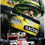 Ayrton Senna - Lithographs - Luta 'Fight'
