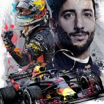 Daniel Ricciardo - Sketches - Daniel Ricciardo 2018