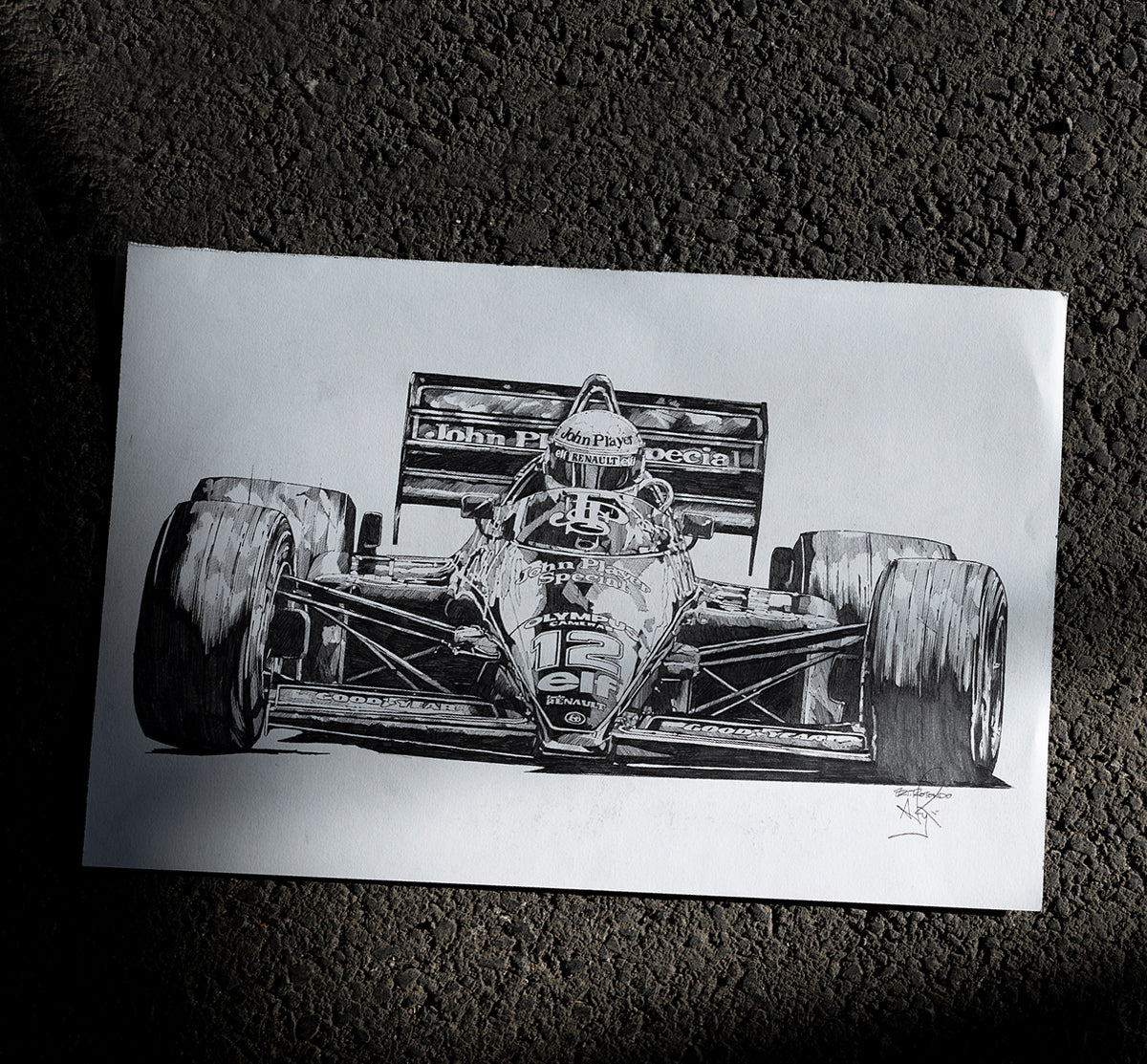 Ayrton Senna - 1985 Team Lotus