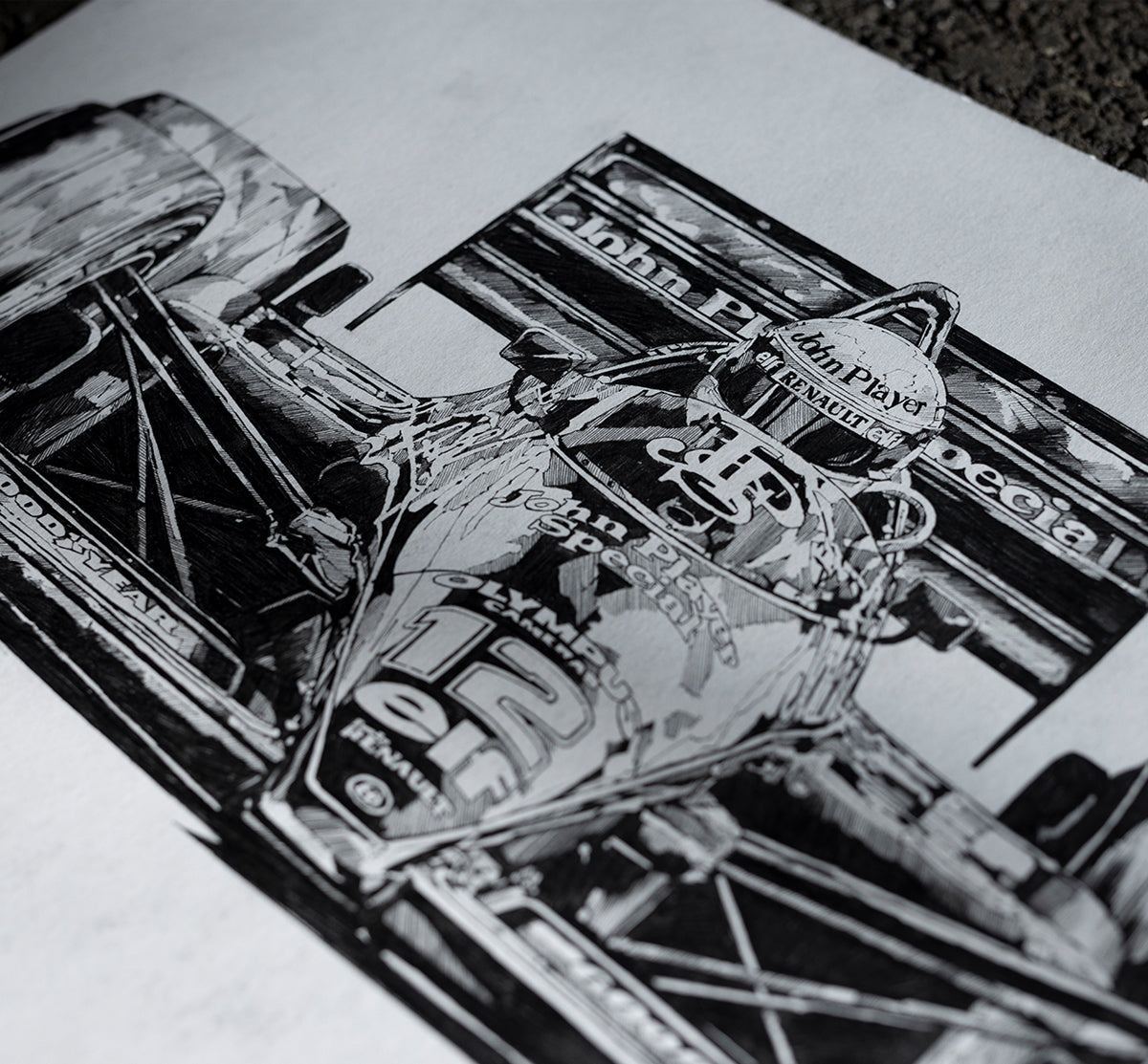 Ayrton Senna - 1985 Team Lotus