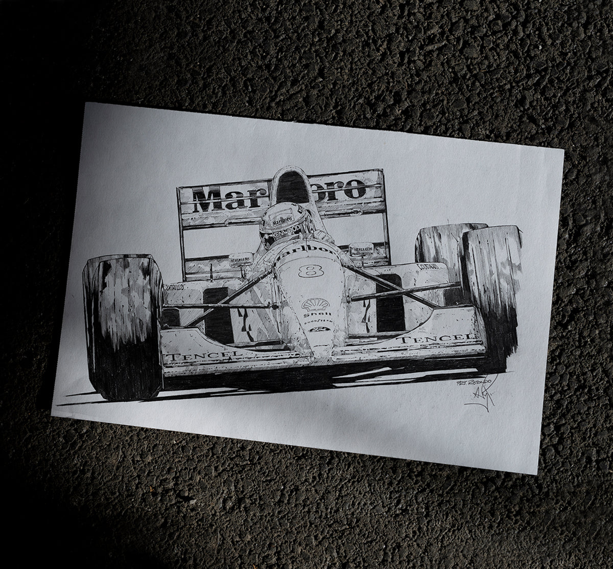 Ayrton Senna - 1993 McLaren