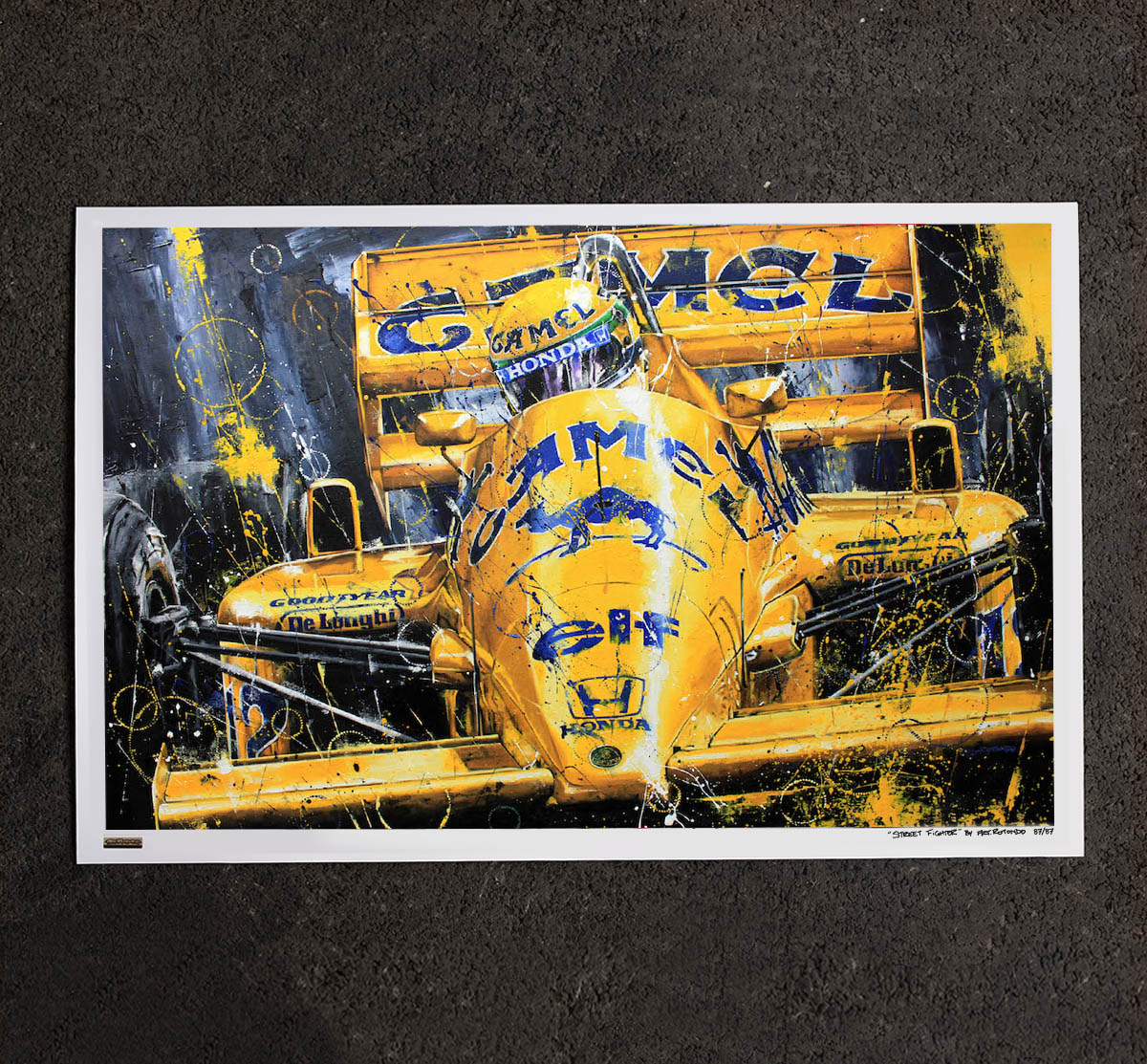 Ayrton Senna - Street Fighter