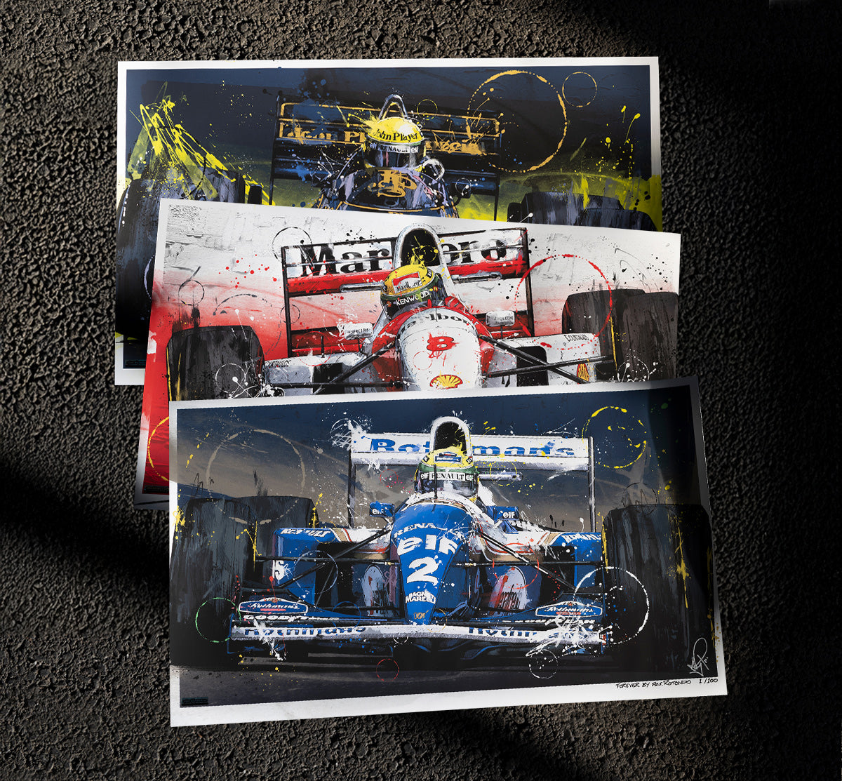 Ayrton Senna - Triumph, Legacy, Forever Special Bundle