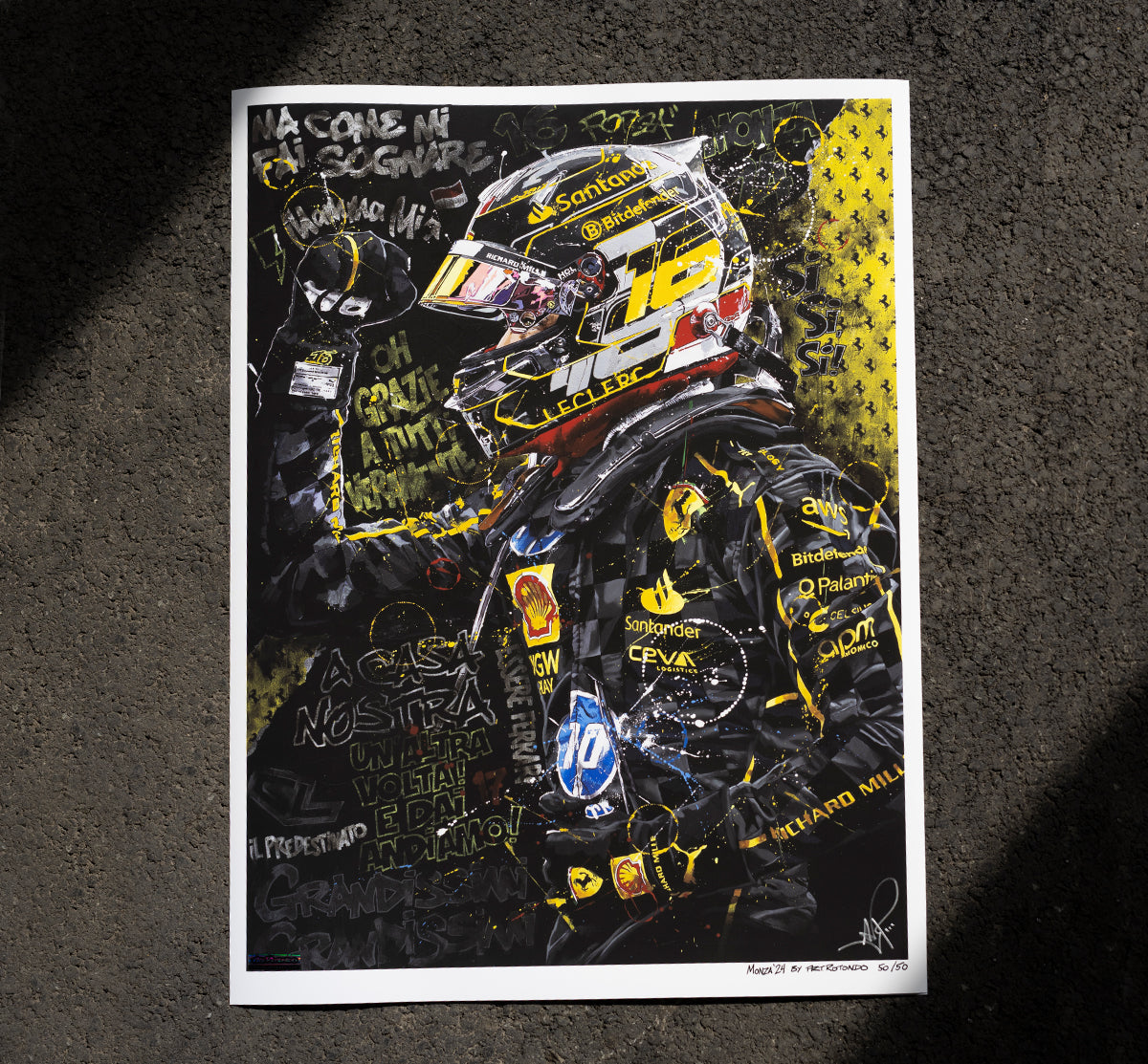Art Rotondo | Exclusive F1 Driver Artwork & Collectible Prints