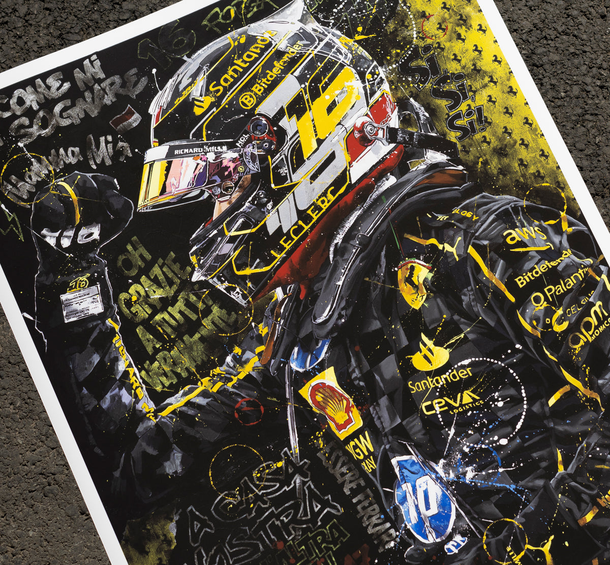 Art Rotondo | Exclusive F1 Driver Artwork & Collectible Prints