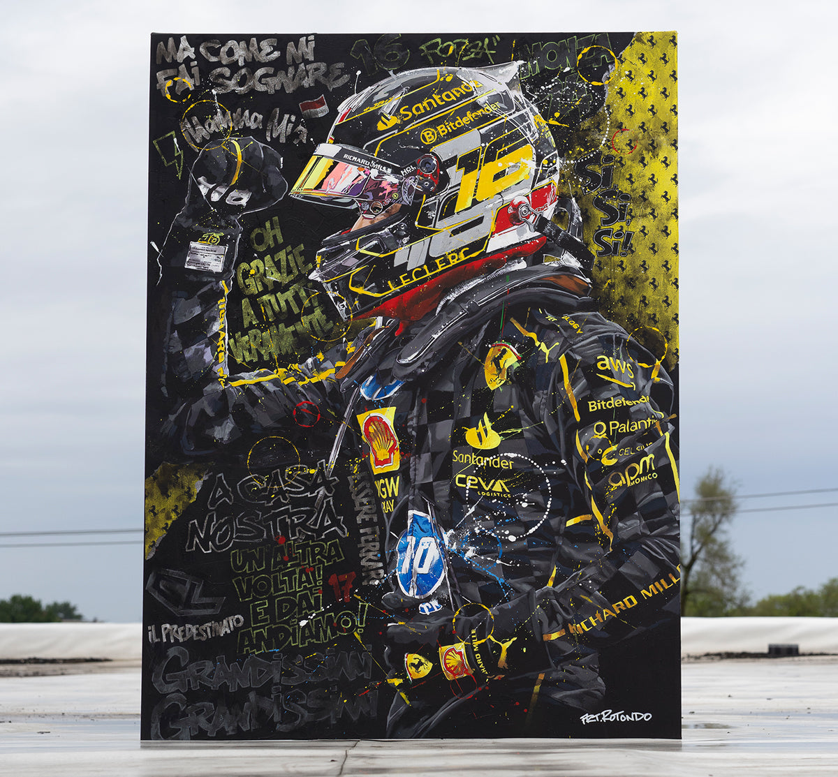 Charles Leclerc - Monza '24 (Original)