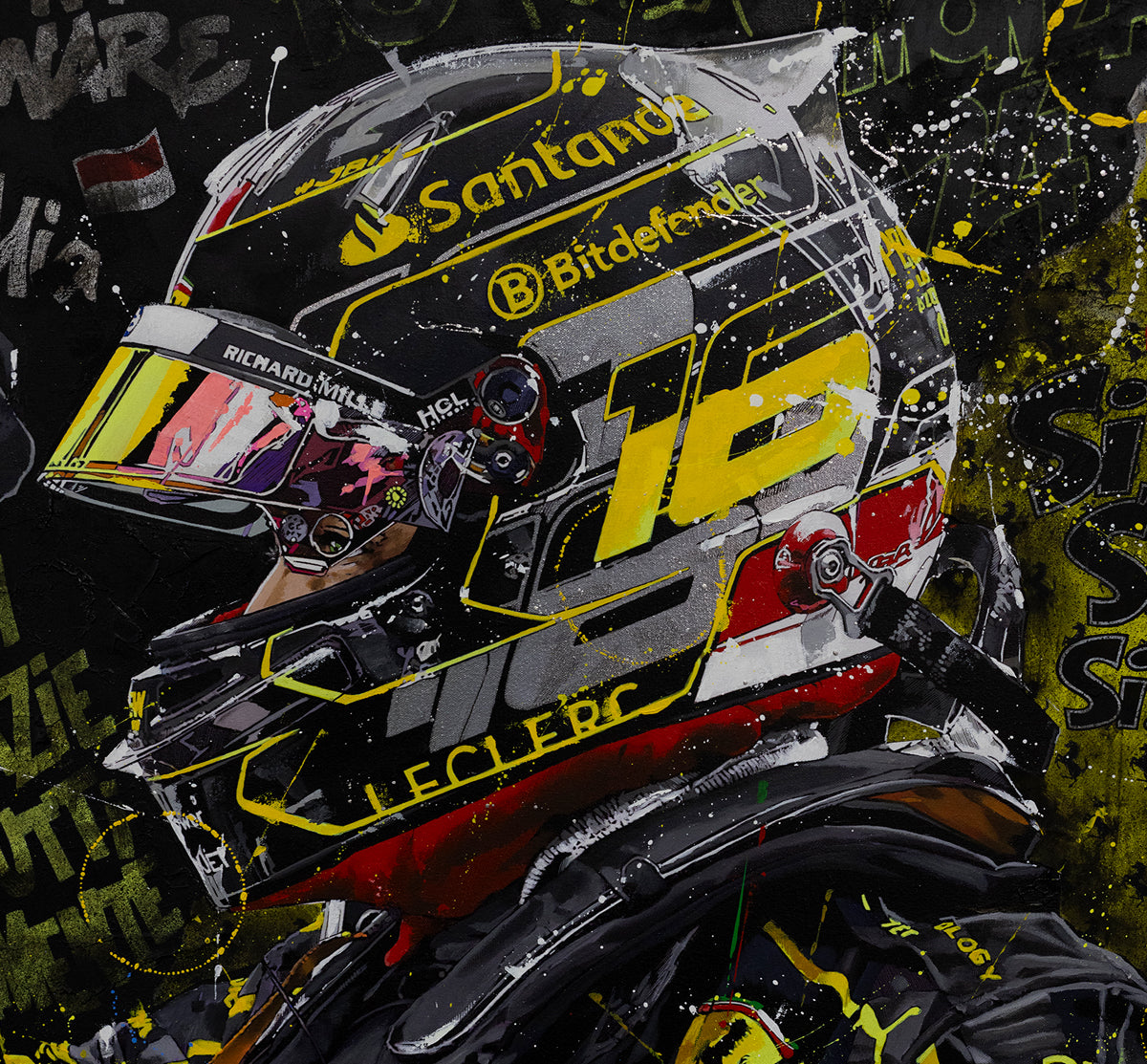 Charles Leclerc - Monza '24 (Original)