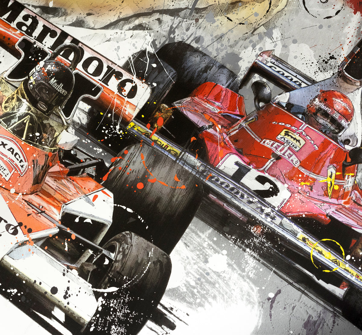 James Hunt & Niki Lauda - The Hunt