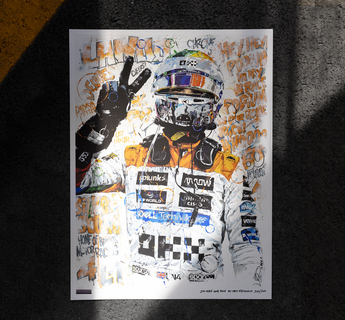 Lando Norris - 2nd Place, Home Race