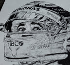 Lewis Hamilton - 2018 Mercedes (Portrait)