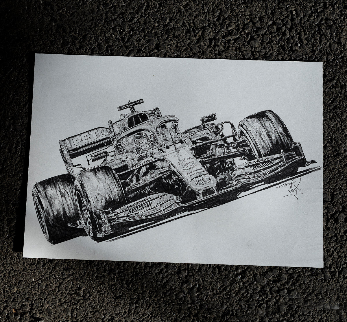 Lewis Hamilton - 2019 Mercedes