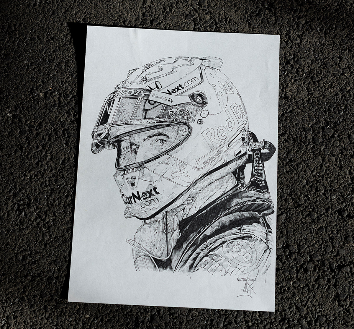 Max Verstappen - 2021 RedBull Racing (Portrait)