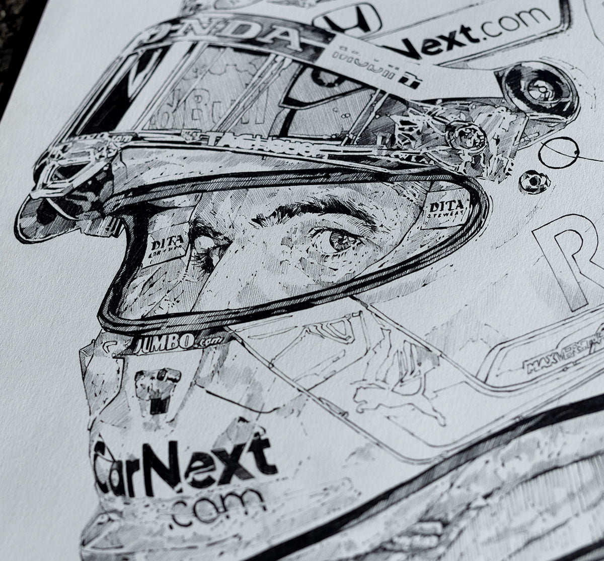 Max Verstappen - 2021 RedBull Racing (Portrait)